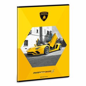 Ars Una Sešit Lamborghini žluté A4 linkovaný 444