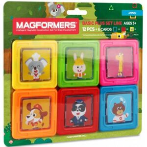 Stavebnice Magformers - Kartičky zvířátka