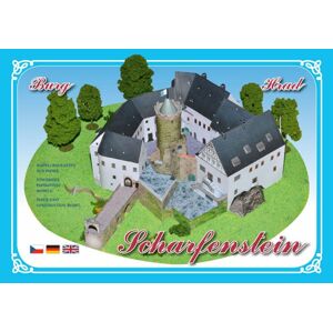 Vystřihovánky - hrad Scharfenstein