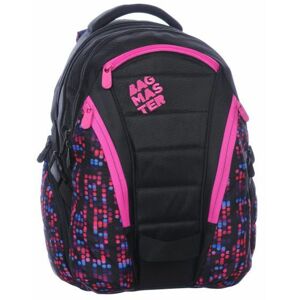 Studentský batoh Bagmaster BAG 0115 B Black-Pink