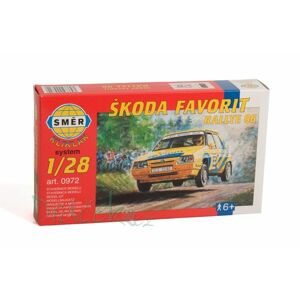 Směr, Model Kliklak Škoda Favorit Rallye 96 13,5x6,7cm