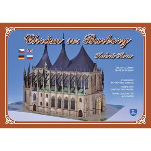 Vystřihovánky - chrám sv. Barbory v Kutné Hoře - 2. přepracované vydání