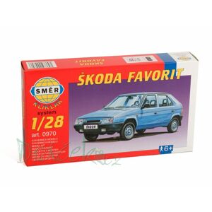Směr, Model Kliklak Škoda Favorit 13,5x6,7cm