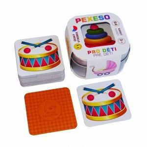 Pexeso Pro děti 64 karet v plechové krabičce Hmaťák