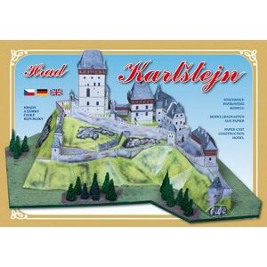 Vystřihovánky - hrad Karlštejn