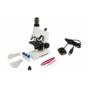 Celestron mikroskop kit 40-600x juniorský s USB snímačem