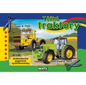 Vystřihovánky Těžké traktory