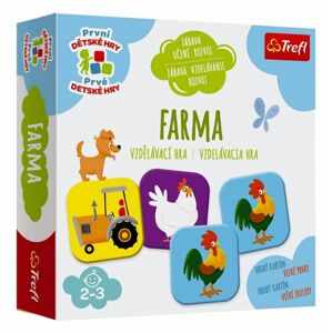 Trefl, Farma vzdělávací společenská hra pro nejmenší v krabici 20x20x5cm