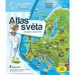Albi interaktivní mluvící kniha - Atlas světa - Kouzelné čtení