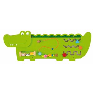 VIGA, Dřevěná nástěnná hra - krokodýl