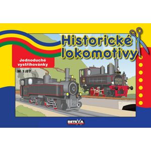 Vystřihovánky Historické lokomotivy