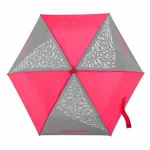 Dětský skládací deštníks magickým efektem, neonová růžová