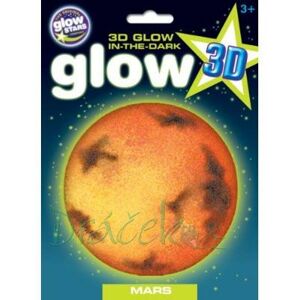 Kreativní sada GlowStars Glow 3D Planety - Mars