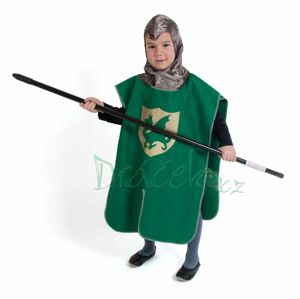 Karnevalový kostým Zbrojnoš zelený