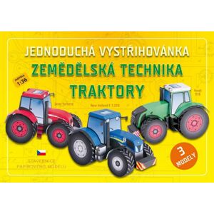 Vystřihovánky - Zemědělská technika - Traktory