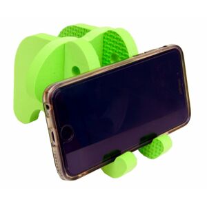 Pěnový stojánek na mobil - Slon zelený