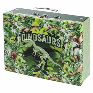 BAAGL Skládací školní kufřík Dinosaurus