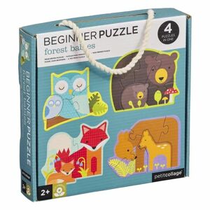 Petitcollage První puzzle lesní zvířátka