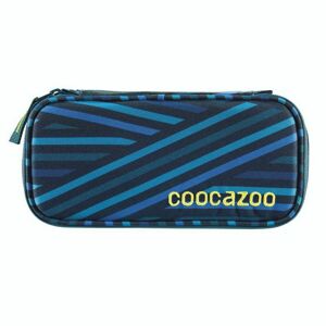 Studentský penál Coocazoo PencilDenzel, Zebra Stripe Blue