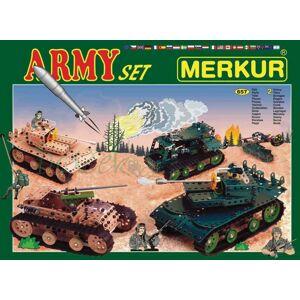 Stavebnice Merkur Army Set