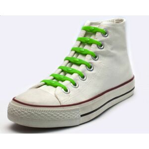 Shoeps silikonové tkaničky 14 ks - GREEN