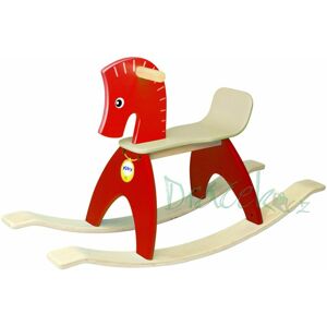 Wonderworld, Dřevěný houpací koník červený