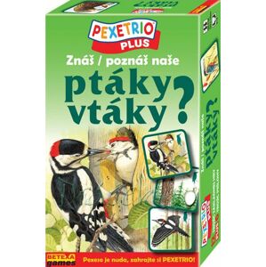Pexetrio - Znáš ptáky? 54 dílků