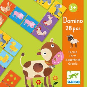 DJE DJ08158 DJECO Domino Farma - poškozený obal