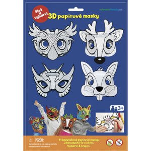 SMT 3D Papírové masky 4ks
