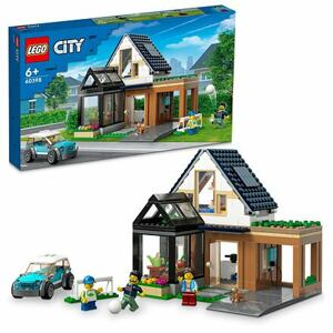 LEGO City 60398 Rodinný dům a elektromobil