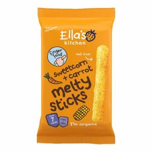 Ella's Kitchen BIO Křupavé tyčky s kukuřicí a mrkví (16 g)