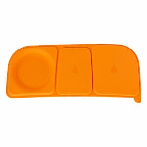 b.box Náhradní silikonové těsnění na Svačinový box velký - oranžové