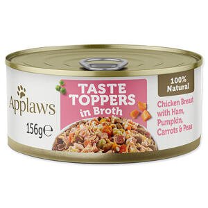 Konzerva APPLAWS Dog Chicken, Ham & Vegetables 156 g