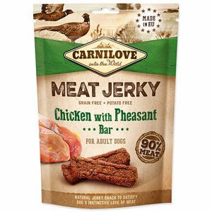 CARNILOVE Jerky Snack Chicken with Pheasant Bar 100 g