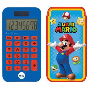 Lexibook Kapesní kalkulačka Mario s ochranným krytem