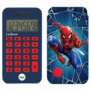 Lexibook Kapesní kalkulačka Spider-Man s ochranným krytem