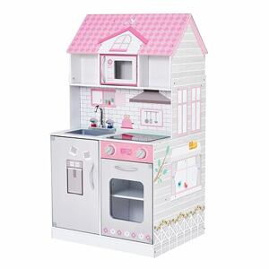 Teamson Kids - 2 v 1 kuchyňka pro děti a domek pro panenky