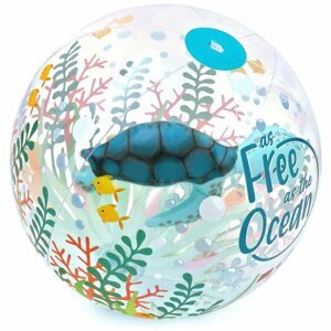Legami Inflatable Beach Ball - Sea Turtle