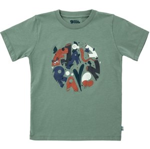 Fjallraven Kids Forest Findings T-shirt - Patina Green 110
